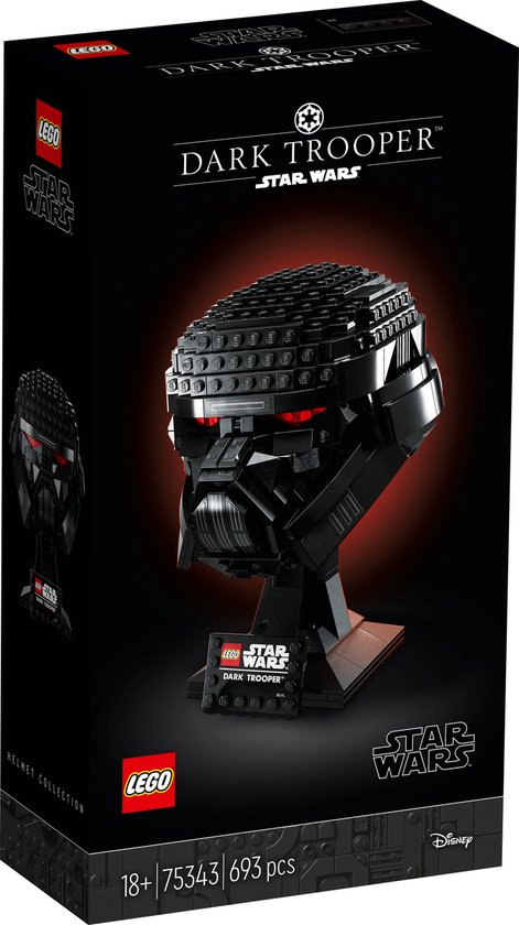 LEGO Star Wars Dark Trooper Helm – 75343