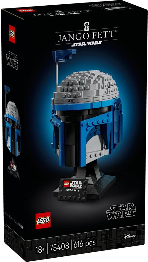 LEGO® Star Wars™ Jango Fett™ Helm voor Volwassenen – 75408