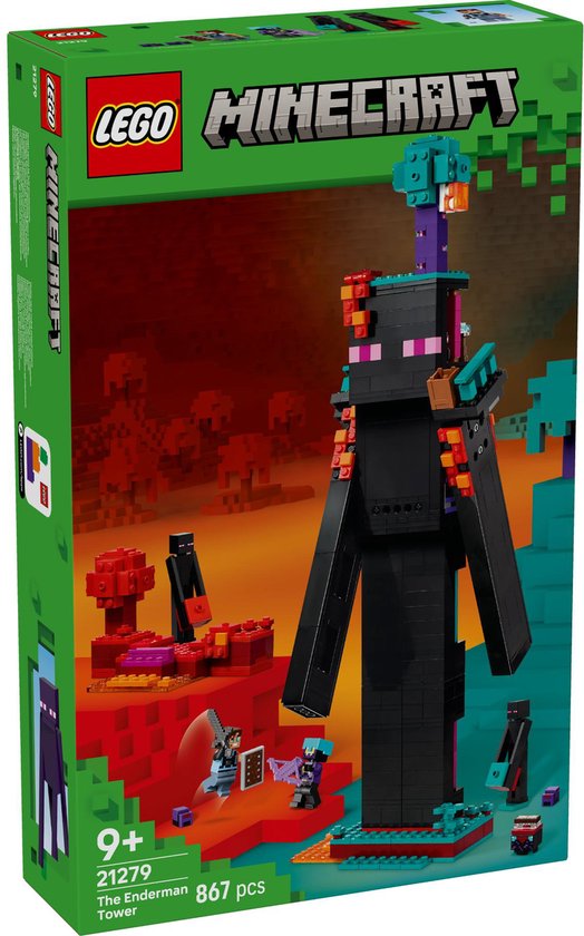 LEGO Minecraft 2in1 De Enderman Toren Speelgoed voor Kinderen – 21279