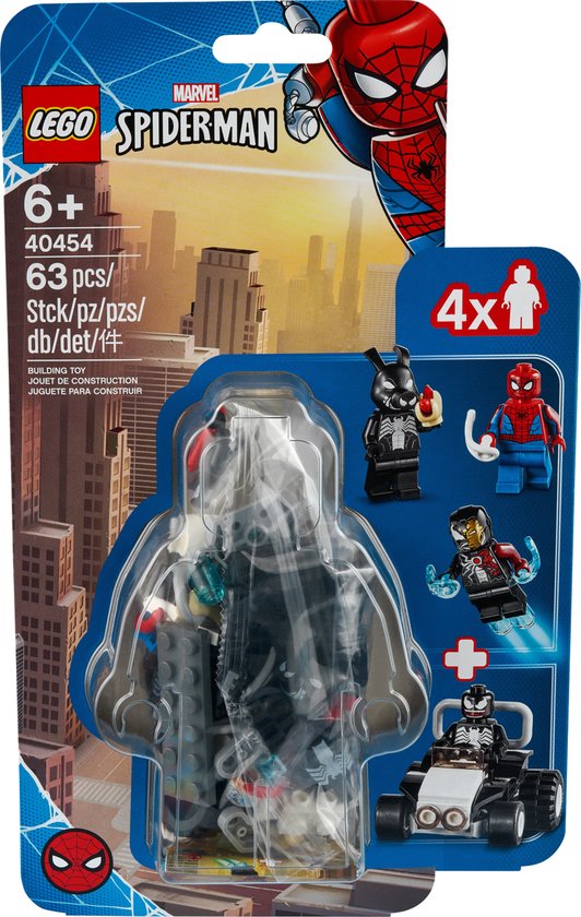 LEGO Marvel Spider-Man: Spider-Man versus Venom en Iron Venom – 40454