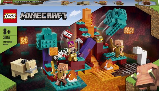 LEGO Minecraft Het Verwrongen Bos – 21168