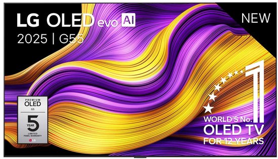 LG G5 OLED77G55LW – 77 inch – 4K OLED Evo Max – 2025