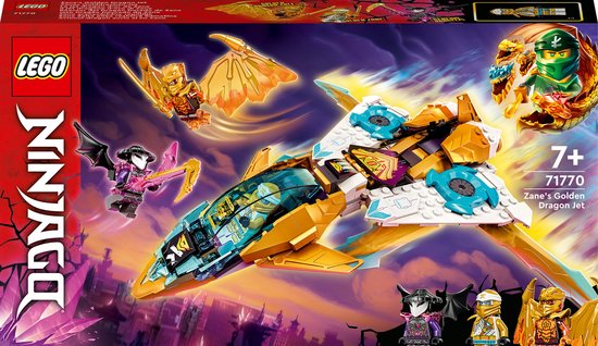 LEGO NINJAGO Zane’s gouden drakenvliegtuig – 71770