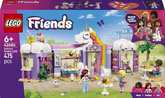 LEGO Friends eenhoorn café speelset – magisch bouwspeelgoed – 42684