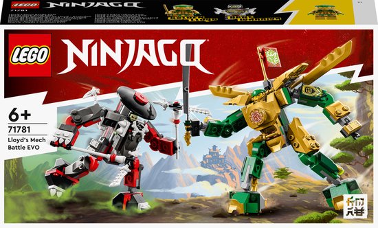 LEGO NINJAGO Lloyd’s Mech Battle EVO 2in1 Set – 71781