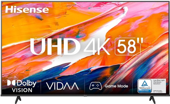 Hisense 58A6K – 58 inch – 4K LED Smart TV – Game Mode Plus – Airplay2
