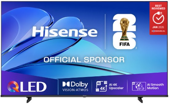 Hisense 43E7Q – 43 inch – 4K QLED – 2025 – Smart TV