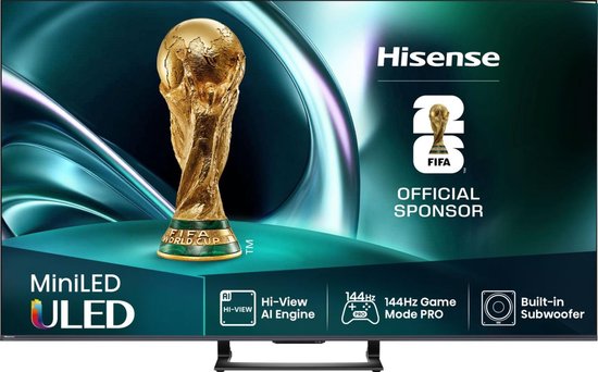Hisense U7Q 65U79Q tv 165,1 cm (65″) 4K Ultra HD Smart TV Wifi Zwart
