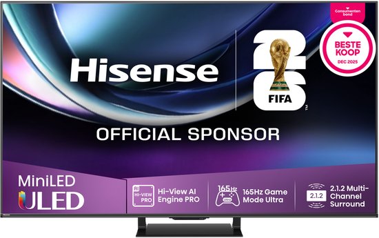 Hisense 65U7Q PRO – 65 inch – 4K MiniLED – 2025
