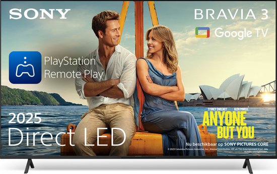 Sony Bravia 3 – 75 inch – 4K LED – 2025 – Smart TV