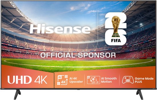 Hisense 50A6Q – 50 inch – 4K LED – 2025 – Buitenlands model