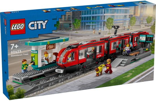 LEGO City Stadstram en station – 60423