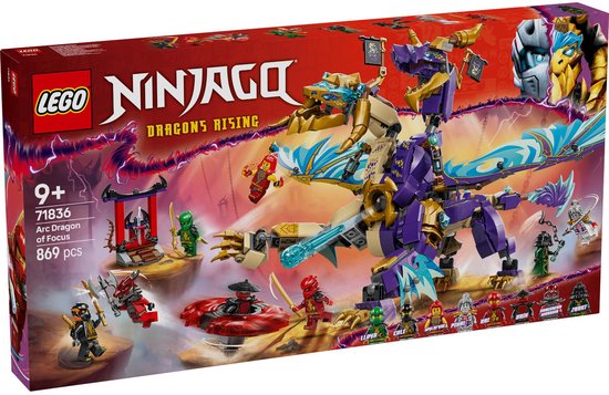 LEGO® NINJAGO® – Boogdraak van Concentratie speelgoedset – 71836