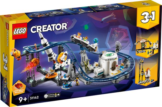 LEGO Creator 3in1 Ruimteachtbaan – 31142