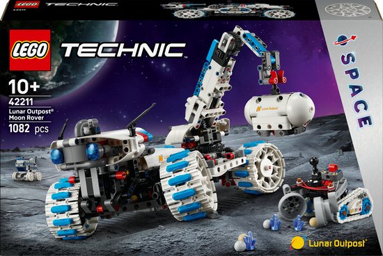 LEGO® Technic Lunar Outpost™ Maanrover Ruimtevoertuig – 42211