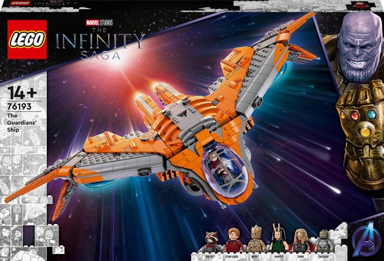 LEGO Marvel Avengers Het Schip van de Guardians – 76193