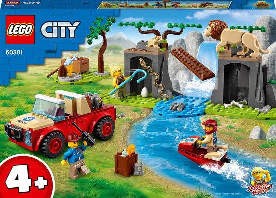 LEGO City 4+ Wildlife Rescue Off-roader – 60301