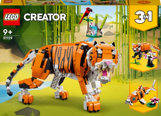 LEGO Creator 3-in-1 Grote Tijger – 31129