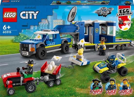 LEGO City Mobiele Commandowagen Politie – 60315