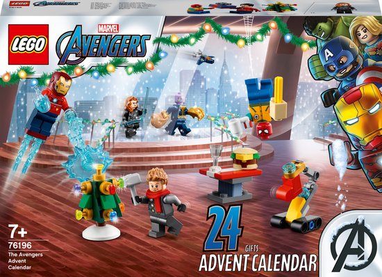 LEGO Marvel De Avengers adventkalender 2021  – 76196