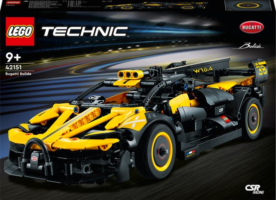 LEGO Technic Bugatti Bolide Sportwagen Modelauto Bouwpakket voor Kinderen – 42151