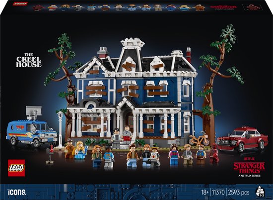 LEGO Icons Stranger Things: Het Huis van de Familie Creel Bouwpakket voor Volwassenen – 11370