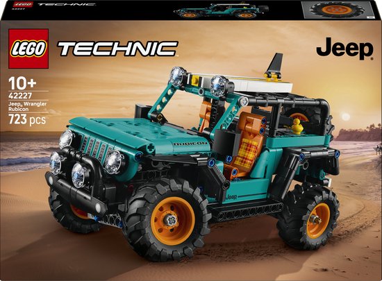 LEGO Technic – Jeep Wrangler Rubicon Terreinwagen Speelgoed Bouwpakket voor Kinderen – 42227