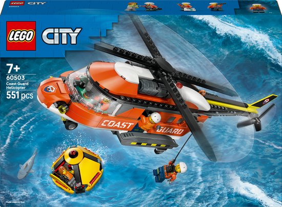 LEGO City Exploration – Kustwacht Helikopter – 60503