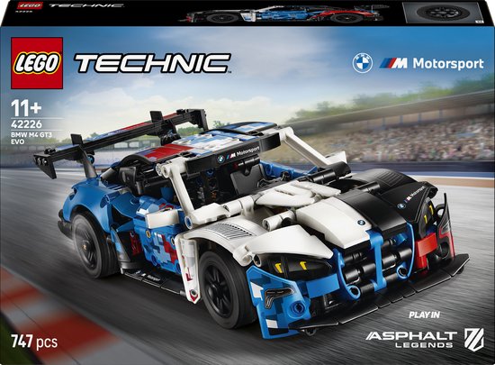 LEGO Technic – BMW M4 GT3 EVO Racewagen Speelgoed voor Kinderen vanaf 11 Jaar – 42226