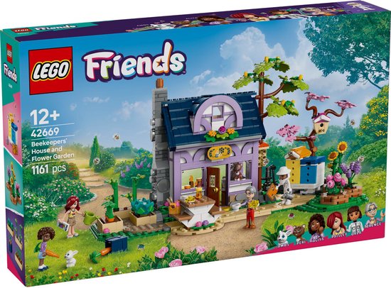 LEGO Friends Imkershuis en bloementuin – 42669