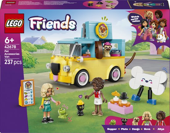 LEGO Friends – Bestelwagen – Dierenaccessoires