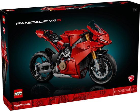 LEGO Technic – Ducati Panigale V4 S motor – 42202