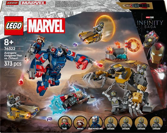 LEGO® ǀ Marvel Avengers: Endgame Thor vs. Chitauri – 76322