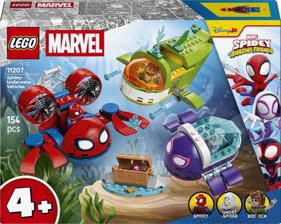 LEGO – Spidey Onderwatervoertuigen – 11207
