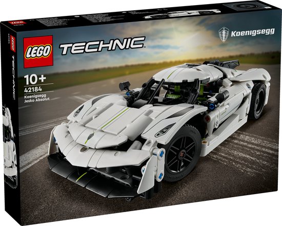 LEGO Koenigsegg Jesko Absolut witte hypercar – 42184