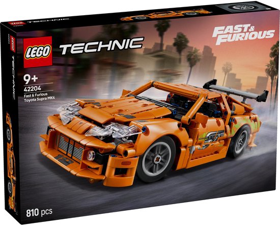 LEGO® Technic Fast and Furious Toyota Supra MK4 set – 42204