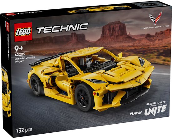 LEGO Technic Chevrolet Corvette Stingray – 42205
