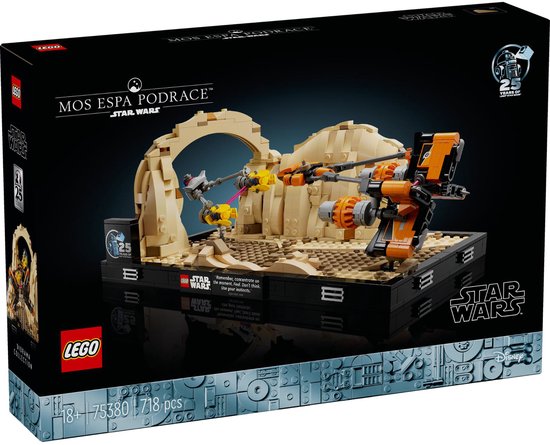 LEGO Star Wars Mos Espa Podrace diorama – 75380