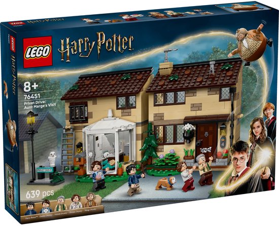 LEGO Harry Potter Ligusterlaan: Bezoek van Tante Margot Bouwpakket – 76451