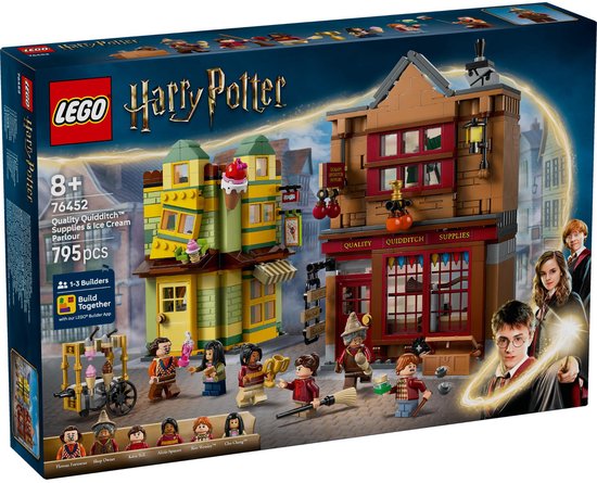 LEGO Harry Potter Zwik & Zwachtels Zwerkbalpaleis en IJssalon Set – 76452