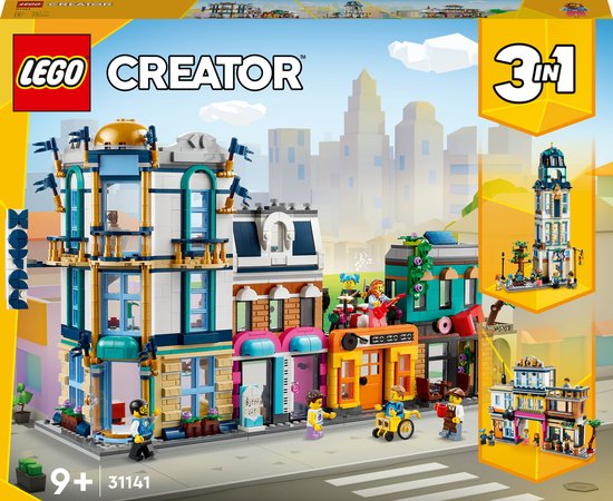 LEGO Creator 3-in-1 Hoofdstraat – 31141