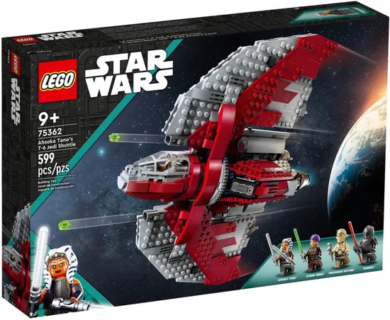 LEGO Star Wars Ahsoka Tano’s T-6 Jedi shuttle Bouwbaar Ruimteschip – 75362