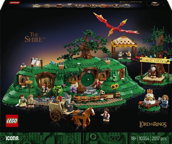 LEGO Icons The Lord of the Rings The Shire – 10354
