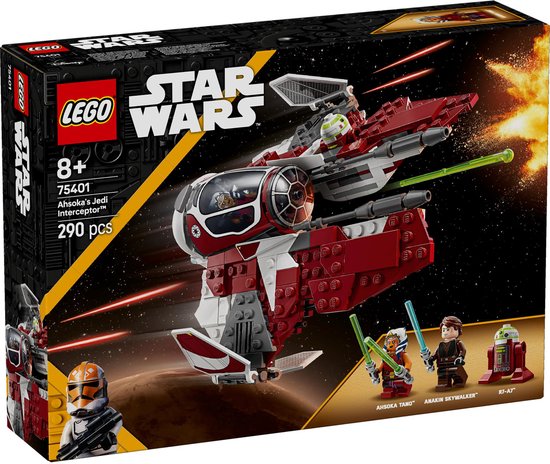 LEGO Star Wars™ Ahsoka’s Jedi Interceptor™ 75401