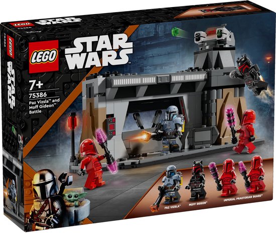 LEGO Star Wars™ Paz Vizsla™ en Moff Gideon™ duel 75386