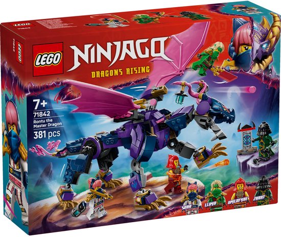 LEGO® NINJAGO® Rontu de Meesterdraak Speelgoedset – 71842
