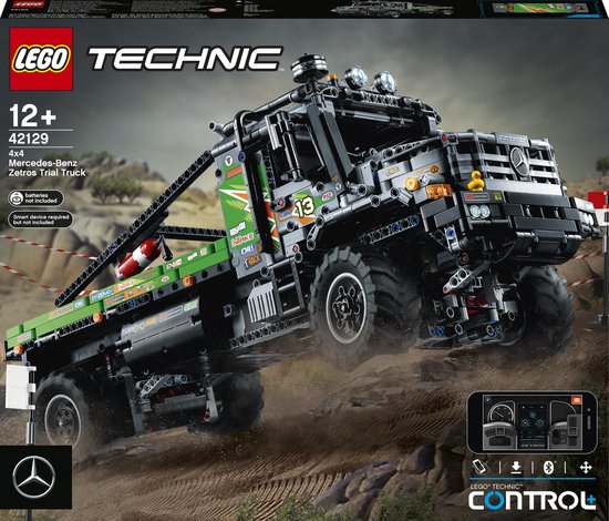 LEGO Technic 4×4 Mercedes-Benz Zetros Trial Truck – 42129