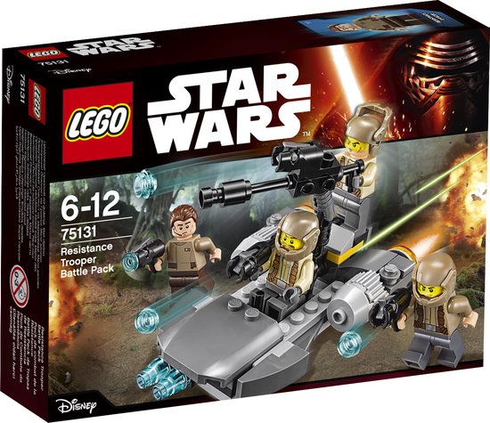 LEGO Star Wars Resistance Trooper Battle Pack – 75131