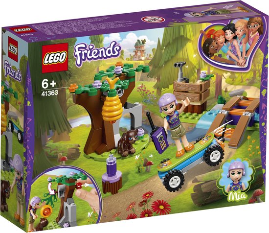 LEGO Friends Mia’s Avontuur in het Bos – 41363