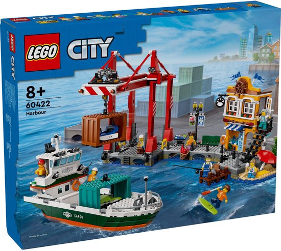 LEGO City Haven met vrachtschip speelgoed – 60422